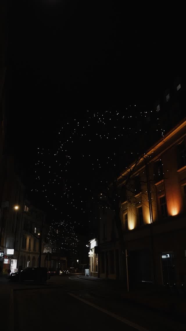 AAYAM's street corner by night