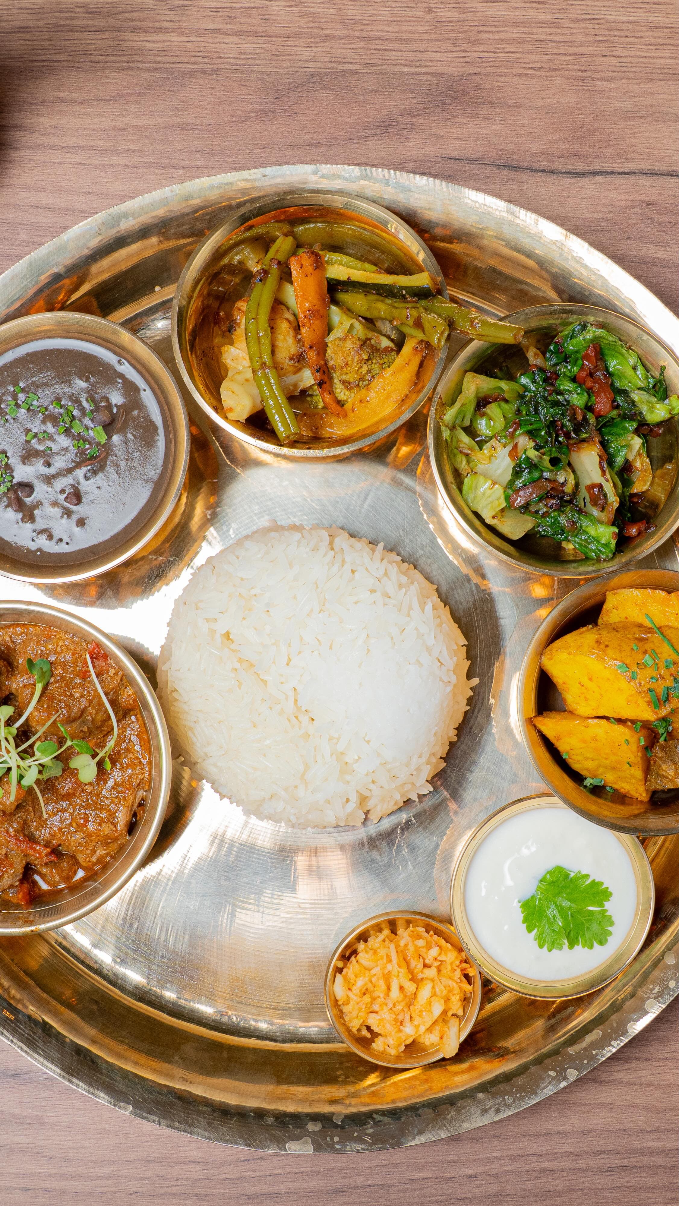 Nepali Thali – Chicken